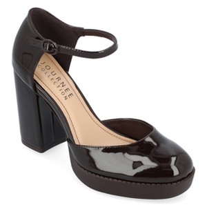 Journee Collection Womens Samarr High Heel Round Toe Pumps - 1 of 4