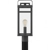 Quoizel Lighting Keaton 1 - Light Post Light in  Mottled Black - 3 of 4