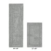 Lux Premium 100% Cotton Tufted Solid Reversible 2 Piece Bath Rug Set – Ultra-Soft, Water-Absorbent, Durable, Machine Washable Bathroom Rug - 2 of 4