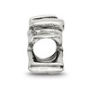 Black Bow Jewelry Sterling Silver Karate Person Bead Charm - 2 of 4