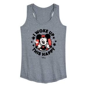 Women's - Disney - Mickey & Friends Graphic Racerback Tank - 1 of 4