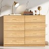 Okak Modern 8/9-Drawer Dresser with Gold Handles, Wide Bedroom Storage Chest for Living Room - 2 of 4