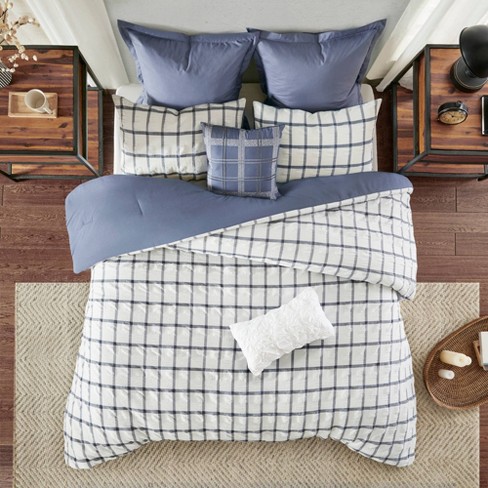 Jander Print Seersucker Comforter Set Target