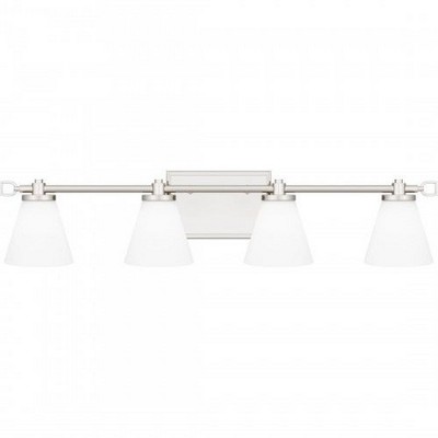 Quoizel Lighting Daniels 4 - Light Vanity in  Polished Nickel