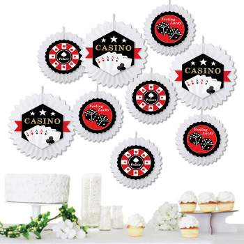 Big Dot Of Happiness Las Vegas - Casino Party Paper Charger & Table  Decorations Chargerific Kit For 8 : Target