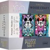 Trefl Mickey And Minnie Mouse Special Edition Woodcraft Jigsaw Puzzle -  501pc : Target