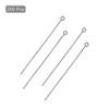 Unique Bargains DIY Craft Necklaces Bracelets Earrings Jewelry Making Iron 21 Gauge Eye Pins 200 Pcs - 3 of 4