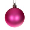 Vickerman Hot Pink Ball Ornament - 3 of 4