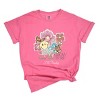 S.W.Smiley Good Vibes Grow Here Flowers - Women's Garment Dyed Graphic T-Shirt - 2 of 4