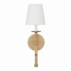 Capital Lighting Tulum 1 - Light Wall Light in  Matte Brass - 4 of 4