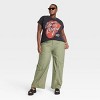 Women's Classic The Rolling Stones Short Sleeve Graphic T-Shirt - Black - 3 of 3