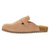 Corkys Womens One For The Books Slip On Mules, Camel Faux Suede - 3 of 4