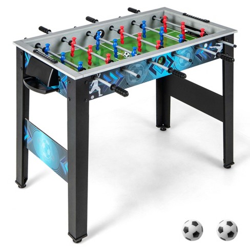 Costway Foosball Table Game Set with 2 Footballs, Smooth Handle, 18 Realistic Players - image 1 of 4