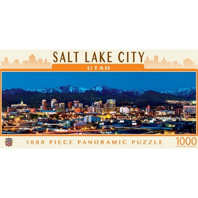 MasterPieces Salt Lake City 1000 Piece Panoramic Jigsaw Puzzle