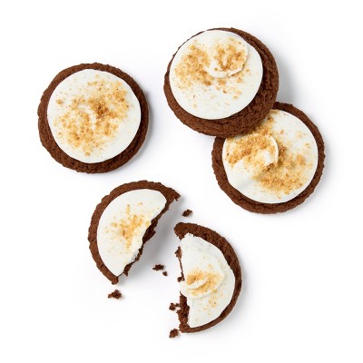 S'mores Frosted Sugar Cookies - 13.5oz/10ct - Favorite Day™