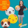 SCS Direct Gaga Pet Themed Playground Balls (8.5 inches) w Air Pump - Durable Rubber Pack for Recess Dodgeball, Kickball - Fun Spring Outdoor Toy - 4 of 4