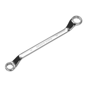 Unique Bargains Metric Steel Alloy 12 Point 75 Degree Offset Double Box End Wrench - 1 of 3