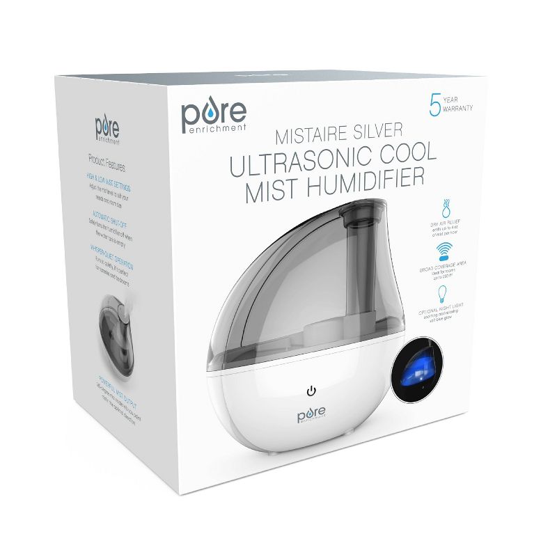Pure Enrichment MistAire Ultrasonic Cool Mist Humidifier, 6 of 14