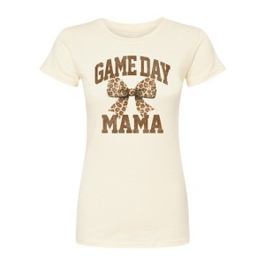 Women's - Instant Message - Game Day Mama Tonal Washed Fitted Graphic T-Shirt - 1 of 3