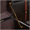 Olivia & May Set of 3 Faux Leather Studded Trunk with Latches and Handles Dark Brown: Indoor Traditional Decor, Fully Assembled - 3 of 4