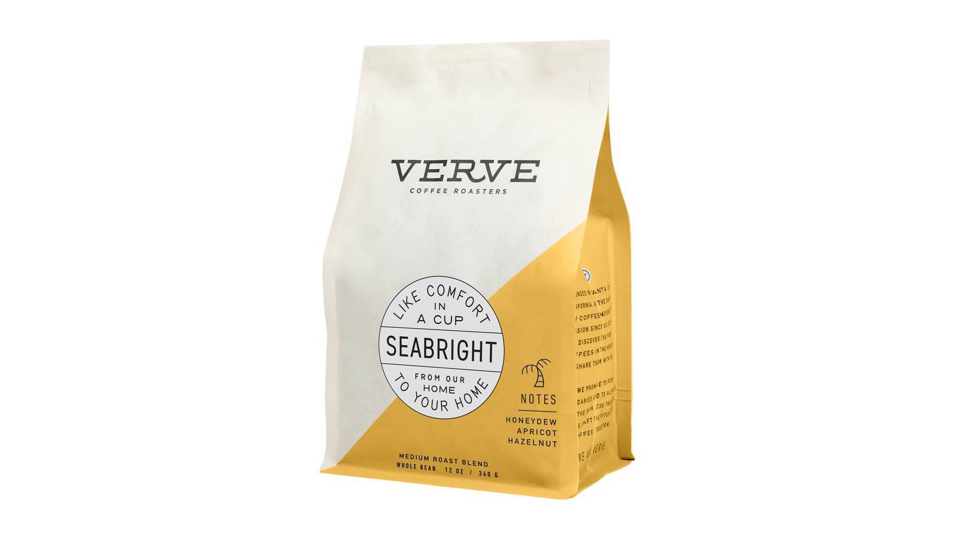 Verve SeaBright House Blend Whole Bean Medium Roast Craft Coffee - 12oz