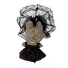 Lacey Black Pumpkin Print Halloween Outfit for Labubu Dolls - 3 of 4