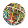 ACCO Rubber Band Ball, 3.25" Diameter, Size 34, Assorted Gauges, Assorted Colors, 270/Pack - 2 of 2