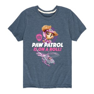 Boys' - Paw Patrol - Paw Patrol Is On Roll Short Sleeve Graphic T-Shirt - 1 of 4