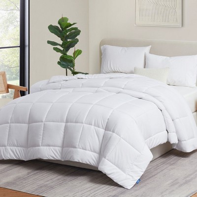 Nestl Premium Quilted Down Alternative Comforter Duvet Insert With ...