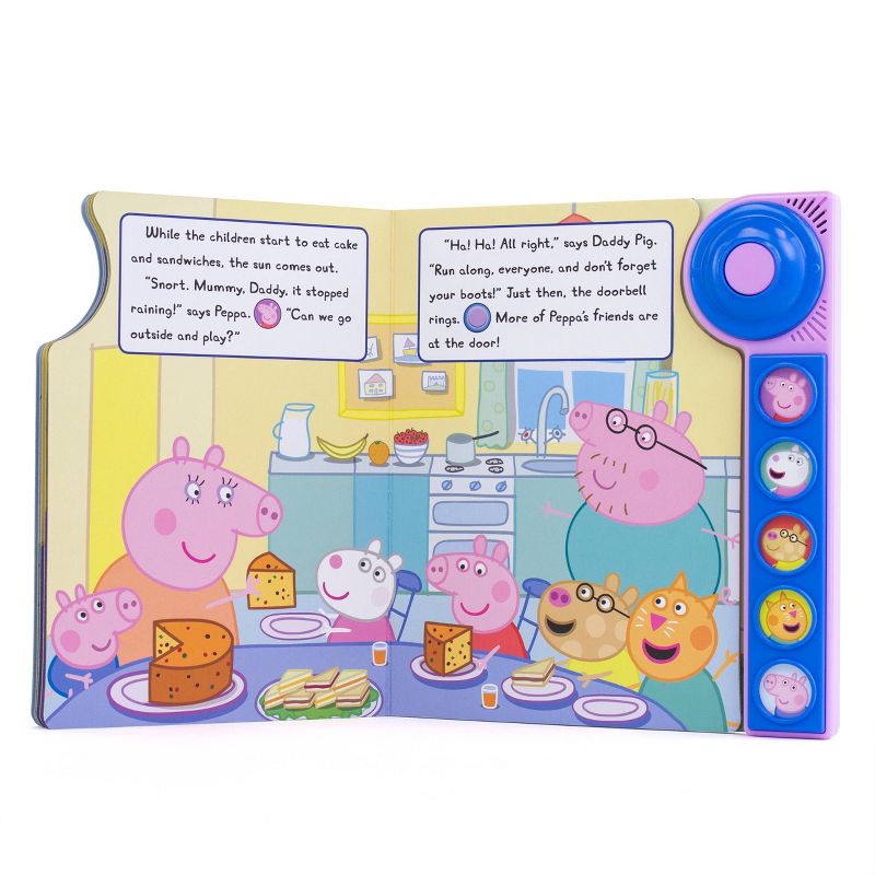 Peppa Pig - Ding! Dong! Let&#39;s Play! Doorbell Sound Book (Board Book), 3 of 5