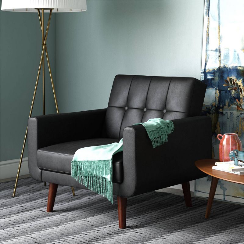 Fiore Modern Chair Faux Leather - Room & Joy, 4 of 13