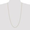 Black Bow Jewelry 0.8mm 14k Yellow Gold Spiga Pendant Chain Necklace - 2 of 4