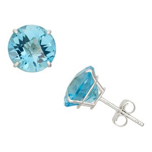 Designs By Gioelli 10K Gold Gemstone Stud Earrings - 1 of 2