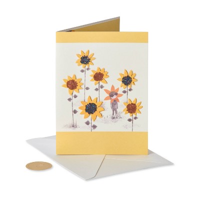 Sunflower Girl Card - PAPYRUS