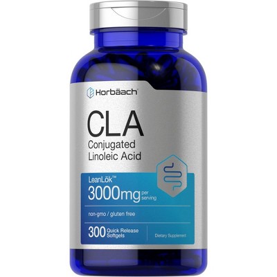 Horbaach CLA 3000 mg (Conjugated Lineolic Acid) | 300 Softgels
