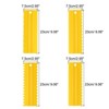 Unique Bargains Plastic Comb Lace Cake Decorating Kitchen Scrapers 4 Pcs - 2 of 4