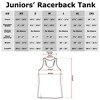 Juniors Womens Marvel Hero Hearts Racerback Tank Top - 3 of 3