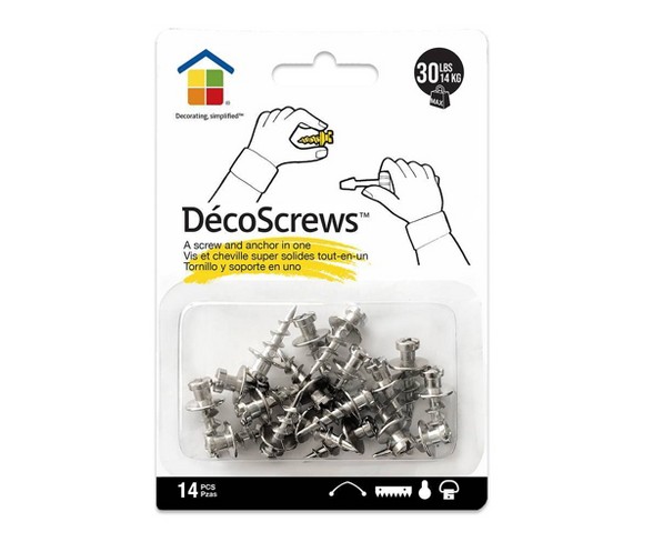 D&#233;co Screws&#153; Nickel Project Pack