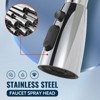 WOWOW 1/2 in. Kitchen Faucets Head with 3-Spray Modes with 9 Adapters for Kitchen Sink Faucet in Brushed Nickel - 3 of 4