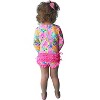 Women's Kimberly Floral Rashguard Swimsuit - Gigi and Max - image 2 of 4