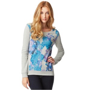 Aeropostale Womens Floral Ls Sweatshirt - 1 of 1