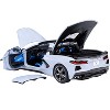 2020 Chevrolet Corvette C8 Stingray Ceramic Matrix Gray Metallic 1/18 Model Car by Autoart - 2 of 4