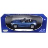 BMW Z4 Convertible Blue 1/18 Diecast Model Car by Motormax - 3 of 3
