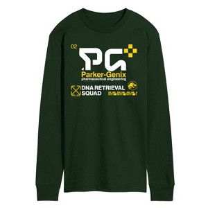 Men's - Jurassic World: Rebirth - Dna Squad Long Sleeve Graphic T-Shirt - 1 of 2