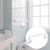 Unique Bargains Wall Mounted Towel Shoe Rack Organizer for Bathroom Kitchen No Drill 1 Set - 2 of 4