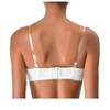 Allegra K Invisible Replacement Bra Shoulder Straps Clear-1 pair 0.9cm Width