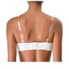 Allegra K Clear Bra Straps Soft Transparent Fashion Secrets Bra