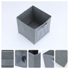 Unique Bargains Fabric Collapsible Lightweight Storage Bins with Handles 3 Pcs - 2 of 4