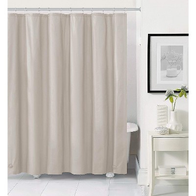 Kate Aurora Basics Supreme Weight Mold & Mildew Resistant Eco-Friendly PEVA Taupe/Linen Shower Curtain Liner - 70 in. W x 72 in. L (Standard Size)