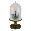 Northlight LED Lighted Snowing Musical Retro Truck Under Cloche Christmas Decoration - 13.5" - 3 of 4